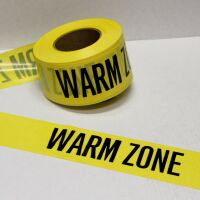 WARM ZONE Barricade Tapes