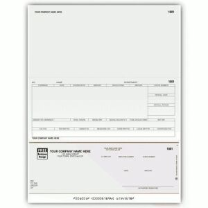 LB330C, Classic Laser/Inkjet Payroll Check