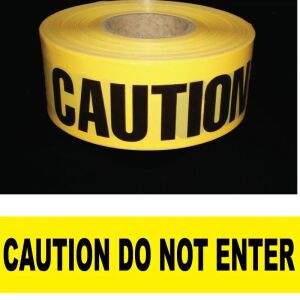 Caution Do Not Enter Tape