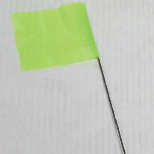 Stake Flag, Fluorescent Lime   