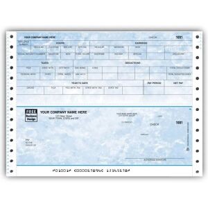 CB303, Marble Continuous Payroll Check