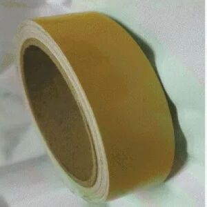 Reflective Safety Tape,Solid Yellow,With Adhesive  