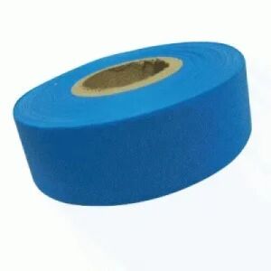 Flagging Tape Fluorescent Blue Color, Vinyl