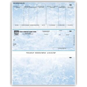 LM305, Marble Laser/Inkjet Payroll Check