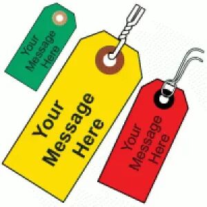 Custom Printed Colored Paper Tags