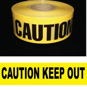 Caution Keep Out Barricade Tape