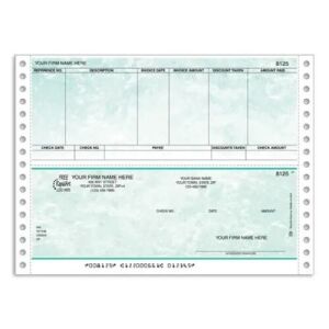 CB212, Marble Continuous Accounts Payable Check