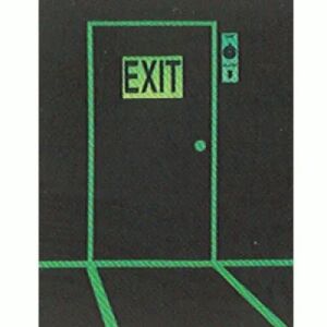 Glow in the Dark Sign, EXIT    