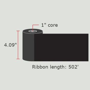 Black Thermal Transfer Ribbons