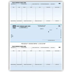 LM341C, Classic Laser/Inkjet Payroll Check