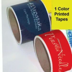 1 Color Custom Printed Tapes