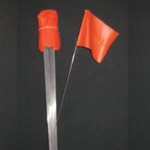 Stake Flag, Orange    