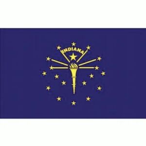Indiana Outdoor Flag