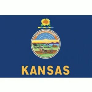 Kansas Outdoor Flag