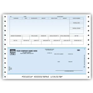 CB346C, Classic Continuous Payroll Check
