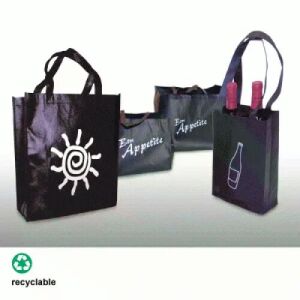 Non-Woven Polypropylene Grocery Bags with Imprint