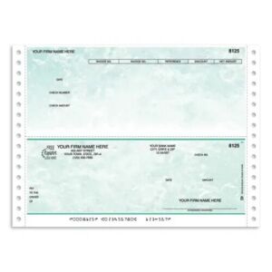 CB243, Marble Continuous Accounts Payable Check