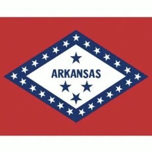 Arkansas Outdoor Flag