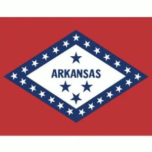 Arkansas Outdoor Flag