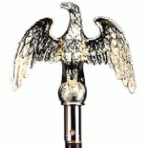 Eagle Gold Metal Ornament for flag Pole