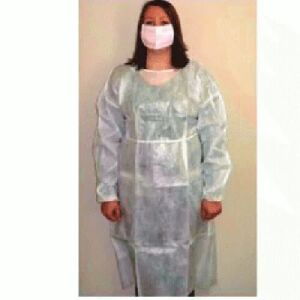 Laminated Polypropylene Isolation Gowns