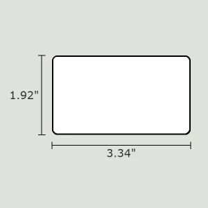 Direct Thermal Transfer Fanfold Tags