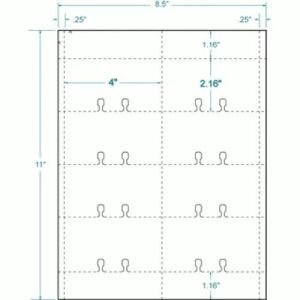 Small Rotary File Cards