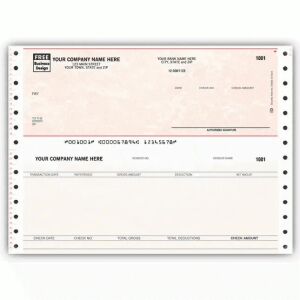 CT253, Marble Continuous Accounts Payable Check