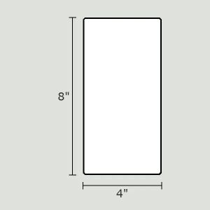 Direct Thermal Transfer Fanfold Labels