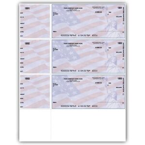 LW001P, Prestige Laser/Inkjet Wallet Size Check