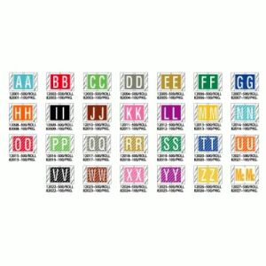 82000 Original Col'R'Tab® Alphabetical tabs