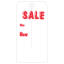 Retail Sale Tags - Large