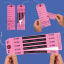 Superior Bag Claim Check Tags with 5 labels, Pink