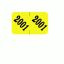 90500 Jeter® Year tab labels