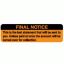 Billing & Collection Labels