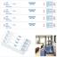 Bag Identification Tags with Transfer Tape