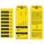 Yellow Bag Identification Tags, Manifold Construction with 8 Labels