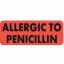 ALLERGY Alert Labels