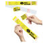 Bag Identification Tags with Transfer Tape - Yellow
