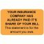 Insurance Patient Responsibility Labels