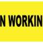 Caution Men Working Overhead Barricade Tape