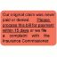 Insurance Patient Responsibility Labels