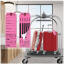 Superior Bag Claim Check Tags with 5 labels, Pink