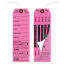 Superior Bag Claim Check Tags with 5 labels, Pink