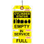 Cylinder Status Perforated Tags