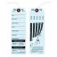 Superior Bag Claim Check Tags with 5 labels, Light Blue