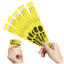 Bag Identification Tags with Transfer Tape - Yellow