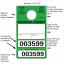 Paper Parking Permit Hang Tags - Available In Different Colors