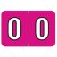 Amerifile Colorbrite® Compatible Numbers Tabs