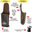 Black Colored Tag Holder